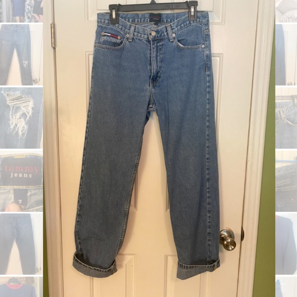 Vintage Tommy Hilfiger jeans from the 1990s-Y2K